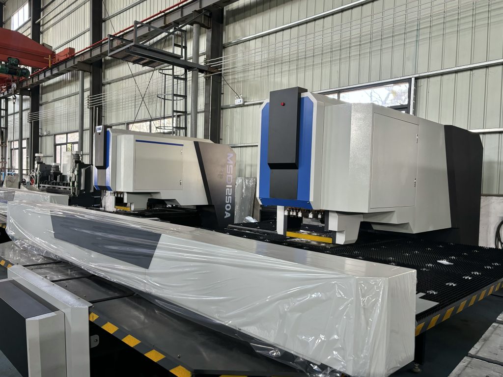 Masda CNC Punching Machine-Bridge Pulling Process
